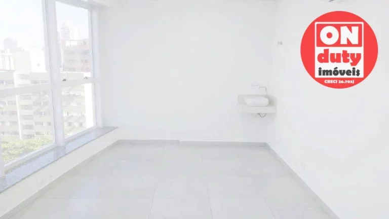 Imagem Sala para alugar, 104 m² por R$ 12.727,21/mês - Vila Mathias - Santos/SP