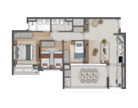 Imagem Apartamento em Pinheiros - São Paulo SP