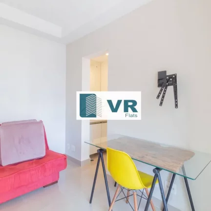 Imagem Flat para aluguel tem 35 metros quadrados com 1 quarto em Vila Olímpia - SP