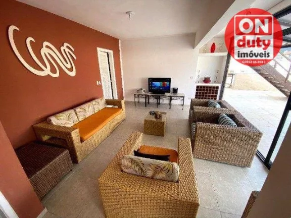 Imagem Cobertura com 4 dormitórios à venda, 285 m² por R$ 840.000,00 - ENSEADA - M - JARDIM VIRGINIA - Guarujá/SP