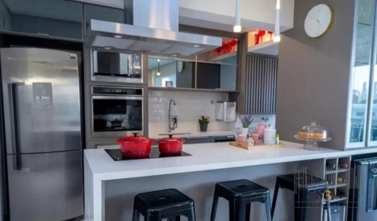 Imagem Apartamento à venda na Vila Leopoldina São Paulo SP com 2 quartos, 1 suíte, varanda gourmet, ar-condicionado e 1 vaga