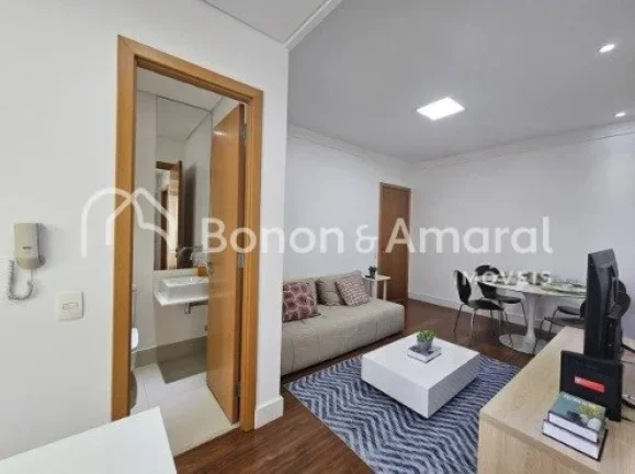 Imagem Aproveite todo o conforto e praticidade deste charmoso apartamento de 51m², localizado em um dos ba...