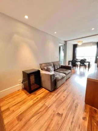 Imagem Apartamento à Venda no Campo Belo, SP | 47m², 1 Dorm, Mobiliado