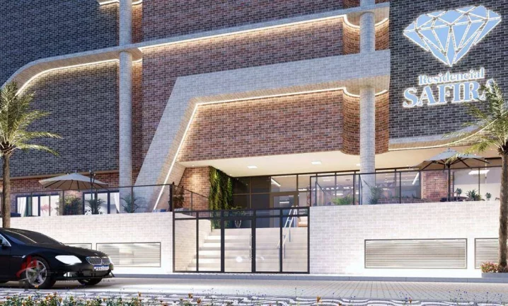 Imagem Cobertura com 3 dormitórios à venda, 149 m² por R$ 1.644.280,00 - Vila Guilhermina - Praia Grande/SP