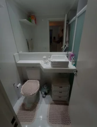 Imagem Excelente apartamento 56m² estilo Living com 02 Dormitórios, cozinha ampla, sacada envidraçada, w...