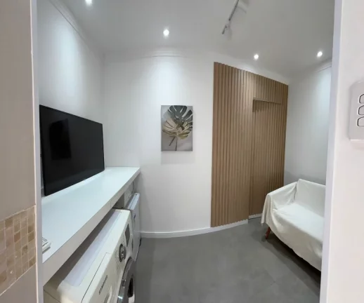 Imagem Apartamento 1 dormitório com closet, reformado na Aparecida, Santos