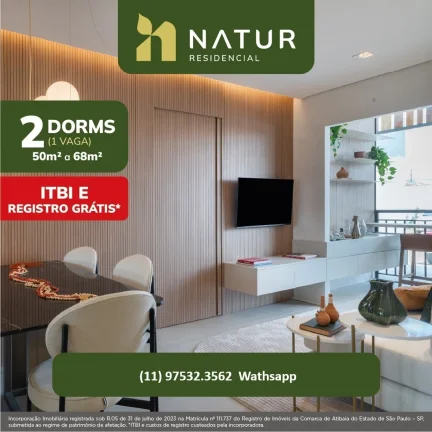 Imagem Apartamentos próximo ao Centro de Atibaia R$ 399.000