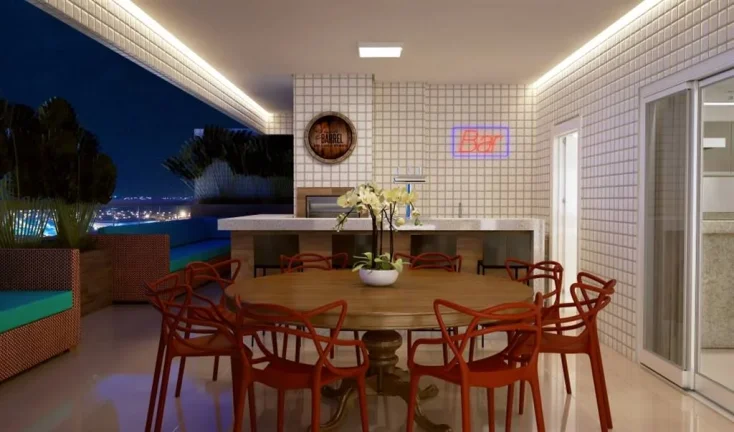 Imagem APARTAMENTO COM 98 m² - AVIAÇÃO - PRAIA GRANDE SP