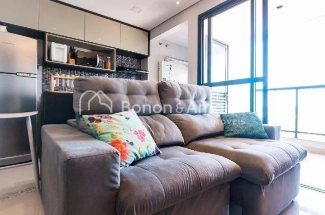 Imagem Apartamento com 2 quartos, sendo 1 suíte, 1 lavabo, cozinha estilo americano, com móveis planejado...
