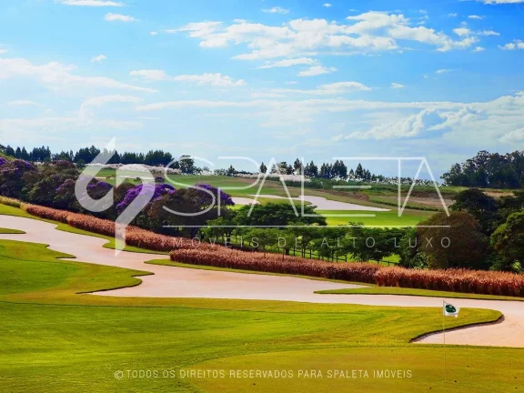 Imagem Residência cinematográfica com vista para o lago e campo de golfe à venda na Fazenda Boa Vista