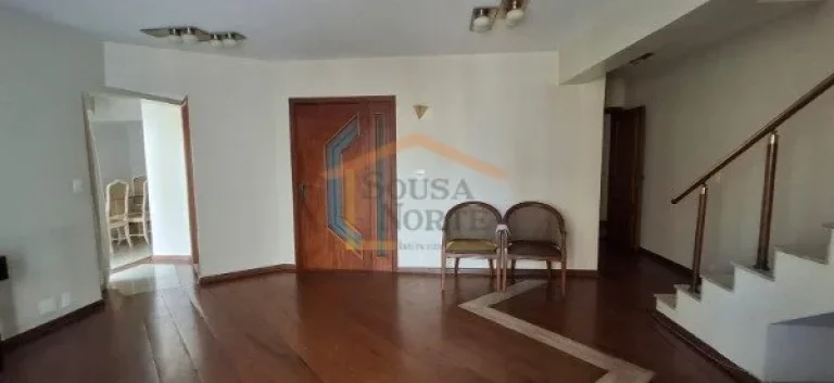 Imagem Cobertura duplex, 3 dormitórios, sendo 3 suítes, com sacada, sala ampla com sacada, dependência d...