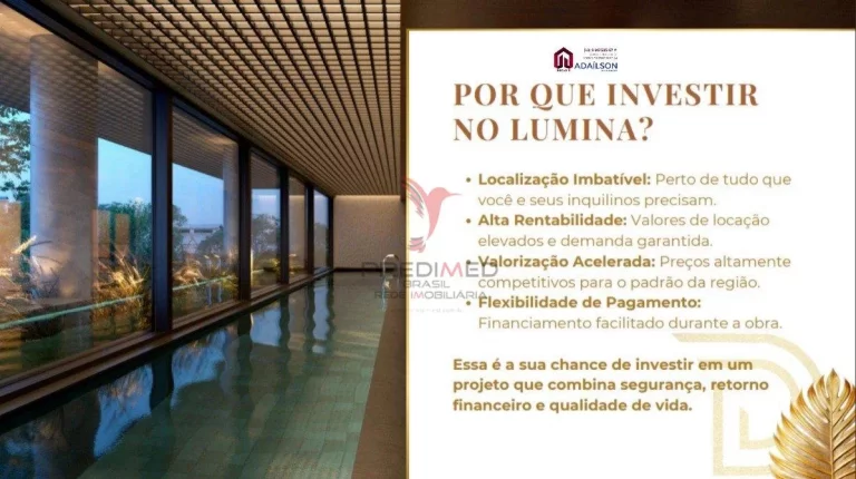 Imagem Unidades habitacionais do Lúmina em Florianópolis -SC