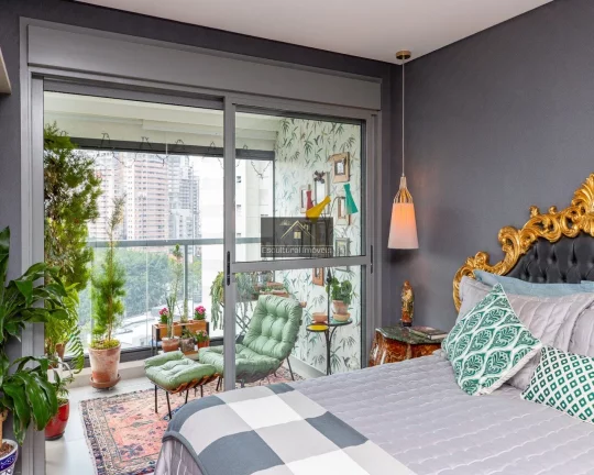 Imagem BROOKLIN APARTAMENTO ALTO PADRÃO TORRE ÚNICA 181,00 M 3 DORMITÓRIOS SENDO 2 SUÍTES SALA AMPLA VARANDA ENVIDRAÇADA 3 VAGAS SOFISTICAÇÃO E BOM GOSTO