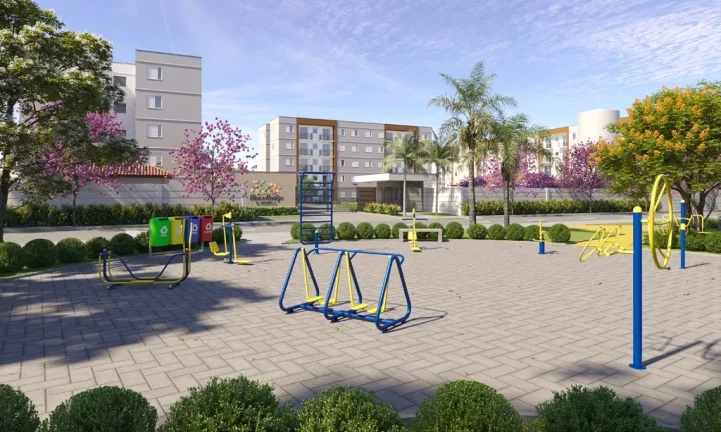 Imagem Apartamento à venda em Campinas, Loteamento Residencial Aladino Selmi, com 2 quartos, 41,34m2