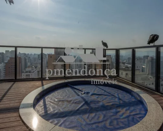 Imagem Cobertura Duplex, terraço, churrasqueira, jardim vertical, adega, piscina, 4 vagas, lazer completo,