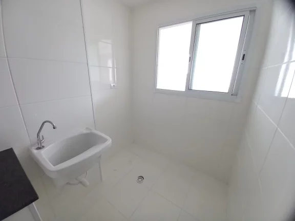 Imagem Apartamento na Praia de Mongaguá - 2 Dormitórios (1 Suíte) - Varanda Gourmet - Vista Mar - 1 Vaga de Garagem - R$ 420 mil, Cod: 2290