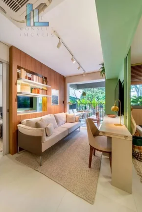 Imagem Apartamento com 2 dormitórios e lazer completo à venda, apenas 3 minutos a pé do metrô Borba Gato