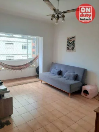 Imagem Apartamento com 1 quarto à venda, 47 m² por R$ 275.000 - José Menino - Santos/SP
