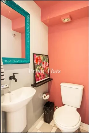 Imagem Flat disponível para locação no Condomínio Edifício Moema Loft, com 45m², 1 dormitório e 1 vaga de garagem