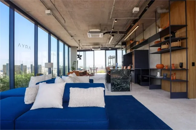 Imagem Apartamento para alugar com 1 quarto no condomínio Ayra Pinheiros, São Paulo - SP