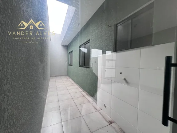 Imagem Casa à venda em Foz do Iguaçu-PR, Jd. das Oliveiras II: 2 quartos, 2 salas, 1 banheiro, 1 vaga de garagem, 46,08 m².