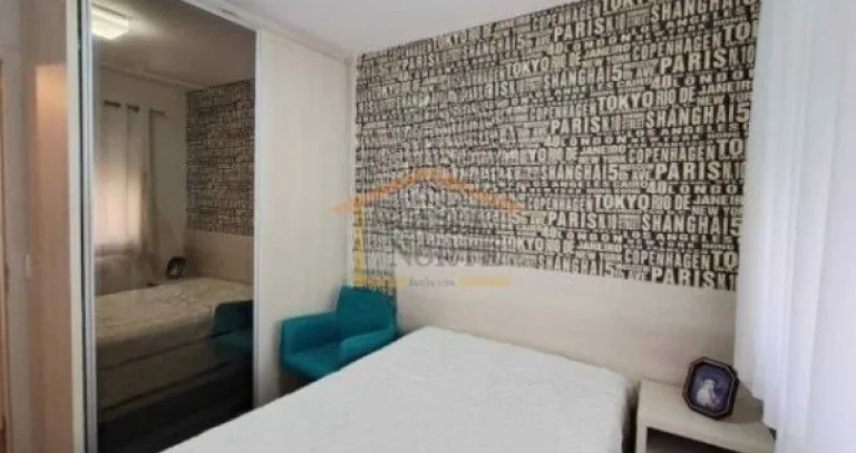 Imagem Apartamento de alto padrão, 3 dormitórios com piso vinílico, sendo 1 suíte, sala 2 ambientes amp...