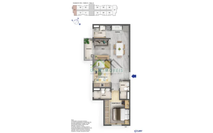 Imagem Apartamento em Irajá, Rio de Janeiro/RJ