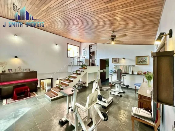 Imagem Casa integrada, com vista, árvores frutíferas no miolo da Granja Viana