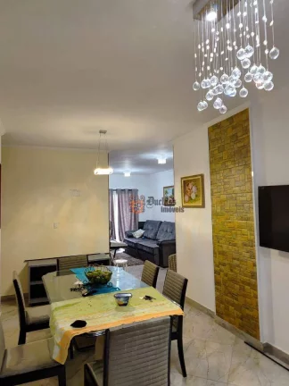 Imagem Apartamento com 2 dormitórios à venda, 100 m² por R$ 698.000 - Tupi - Praia Grande/SP