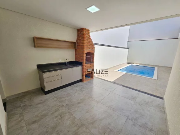 Imagem Casa moderna em condomínio com 3 dormitórios à venda, por R$ 1.380.000 - Indaiatuba Interior SP