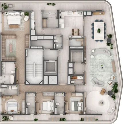 Imagem APARTAMENTO RESIDENCIAL em São Paulo - SP, Cerqueira César