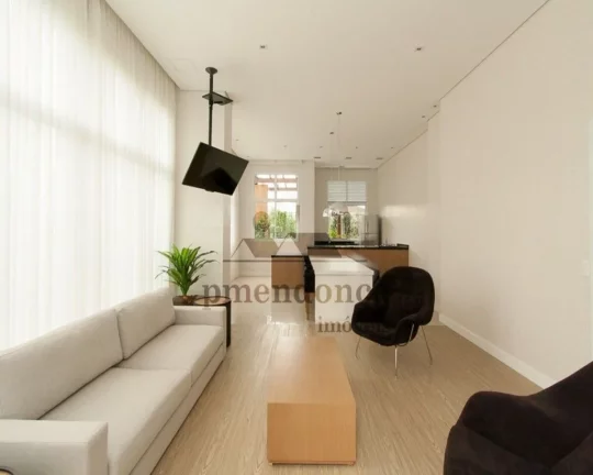 Imagem Apartamento no contrapiso na Rua Rubens Meireles com 1 suí­te e 1 vaga, 45m²