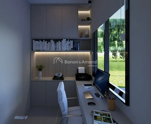 Imagem Casa térrea nova à venda com 3 quartos sendo 3 suítes, todas com armários planejados, ar condici...