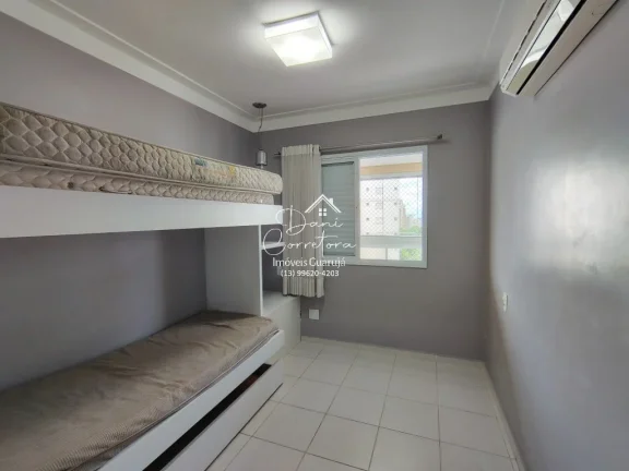 Imagem Apartamento à venda no Jardim Astúrias, Guarujá-SP: 3 quartos, 1 suíte, 2 salas, 2 banheiros, 2 vagas de garagem, 110m².