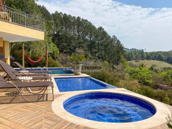 Imagem Casa condomínio Santo Antônio Pinhal 5 suítes vista Pedra do Baú