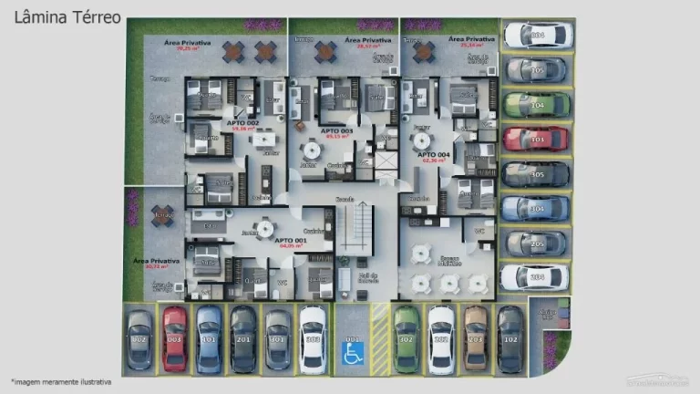 Imagem Apartamento com 3 dormitórios à venda, 62 m² por R$ 398.000,00 - Bessa - João Pessoa/PB