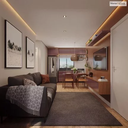 Imagem Apartamento para Venda em São José dos Pinhais, Parque da Fonte, 2 dormitórios, 1 banheiro, 1 vaga