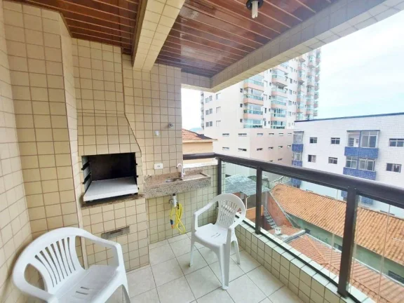 Imagem Apartamento de 02 quartos com sacada gourmet na Aviação em Praia Grande