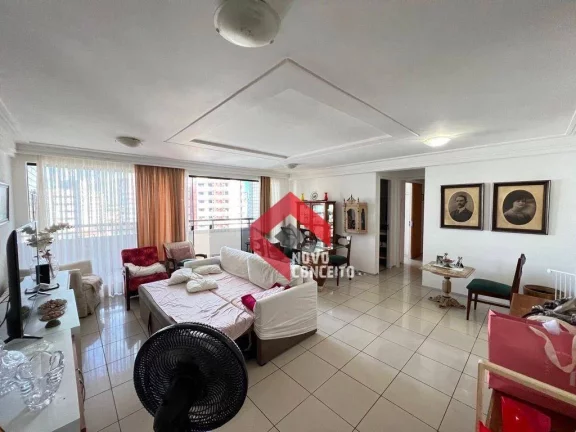 Imagem Apartamento com 3 dormitórios à venda, 137 m² por R$ 850.000,00 - Cocó - Fortaleza/CE