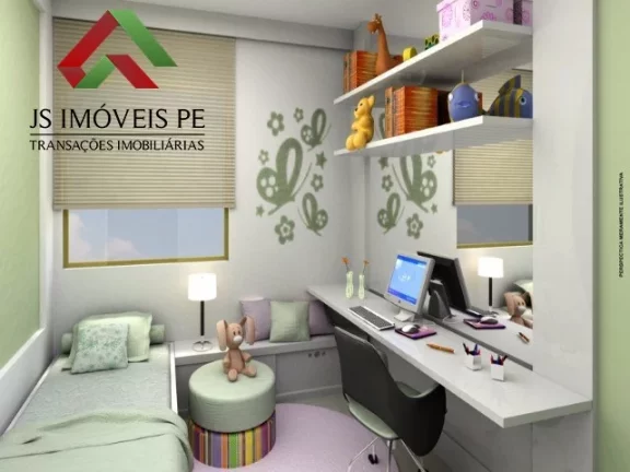 Imagem Apartamento à venda em Recife-PE na Encruzilhada: 3 quartos, 1 suíte, 2 salas, 3 banheiros, 2 vagas de garagem - 72,50 m²