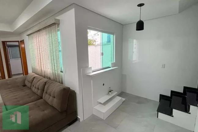 Imagem Cobertura para alugar em Santo André, Vila Valparaíso, com 2 quartos