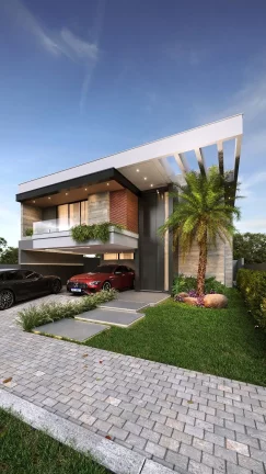 Imagem Casa de luxo com piscina de 3 quartos sendo 1 suíte em excelente localização com 207 m² privativ