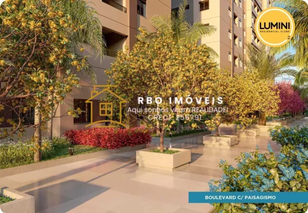 Imagem LUMINI RESIDENCIAL CLUBE 2 - Carapicuíba 1 e 2dormitórios de 28,40m² a 40m²