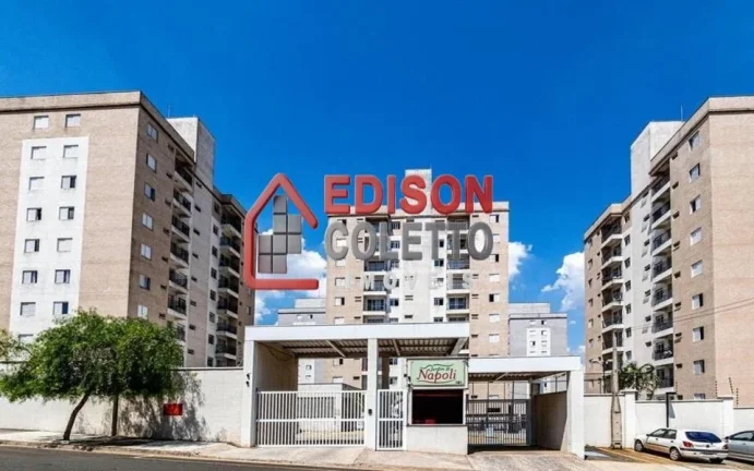 Imagem Apartamento a venda, sacada, elevador, no Condominio Jardim di Napoli, em Piracicaba