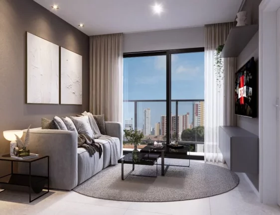 Imagem Apartamento com 2 dormitórios à venda, 52 m² por R$ 408.288,00 - Bessa - João Pessoa/PB