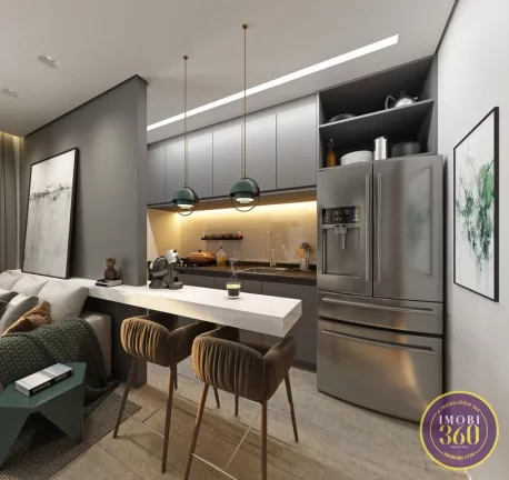 Imagem APTOS EM OBRAS RUA REGO BARROS, 02 DORMS, 52 MTS COM VAGA 350.000,00