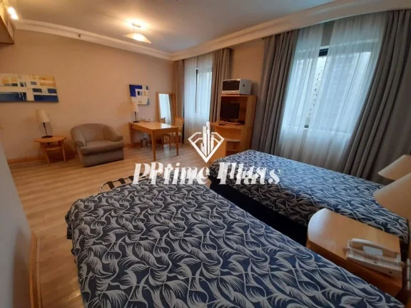 Imagem Flat disponível para venda no São Paulo Higienópolis Affiliated by Meliá, com 32m², 1 dormitório e 1 vaga
