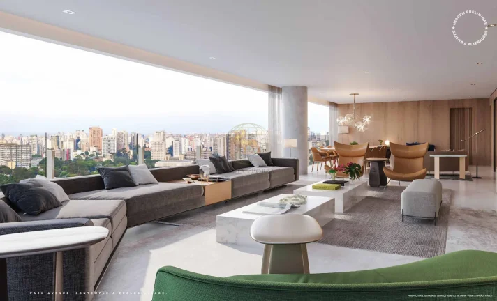 Imagem Park Avenue - EZTEC - Park Avenue Ibirapuera 240m² – 3 Suítes, 3 Vagas, Luxo e Conforto