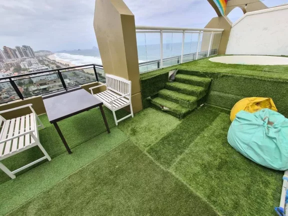 Imagem Cobertura Lucio Costa - flat e quartos vistão mar e Pedra da Gávea