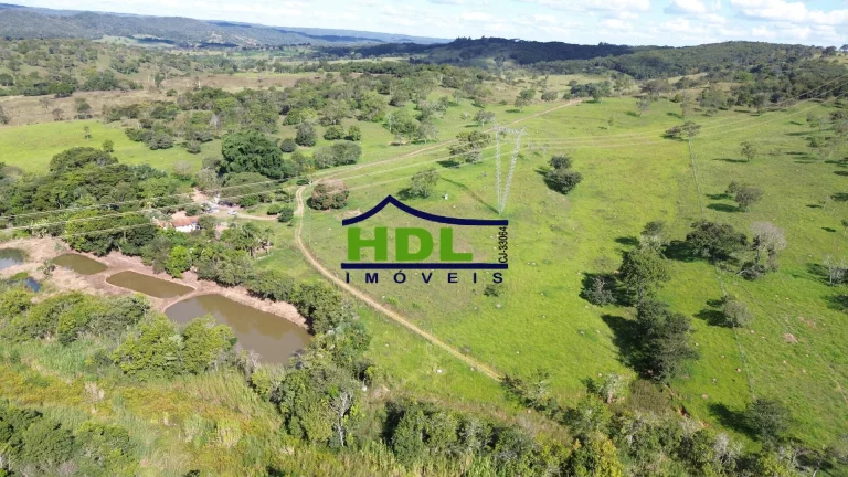 Imagem Chácara Top 4 Tanques de peixes 100 Kms de GoiâniaSão 4,3 alqs Casa simples, com pomar com muita ...